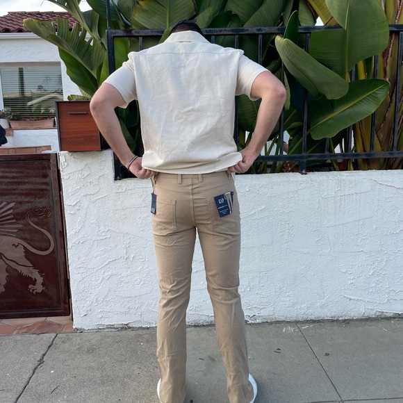 NWT Gap 5 pocket khaki pants 32 x 32 - Picture 5 of 6